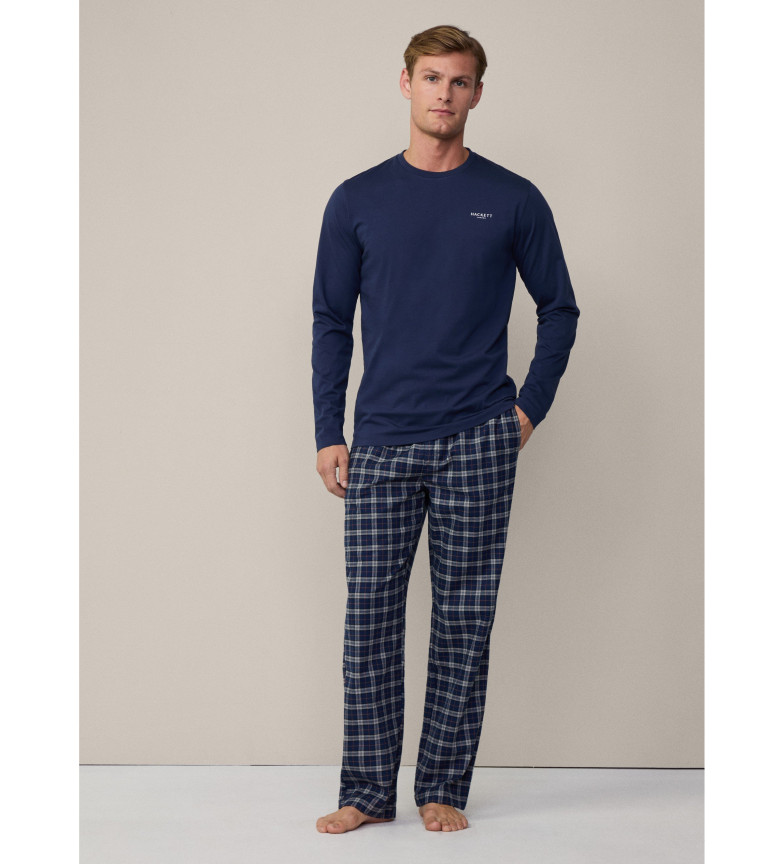 Hackett London Pijama Flannel marino