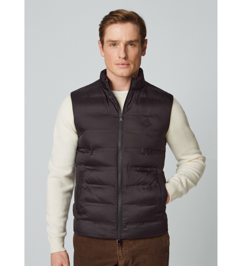 Hackett London Chaleco Gilet negro