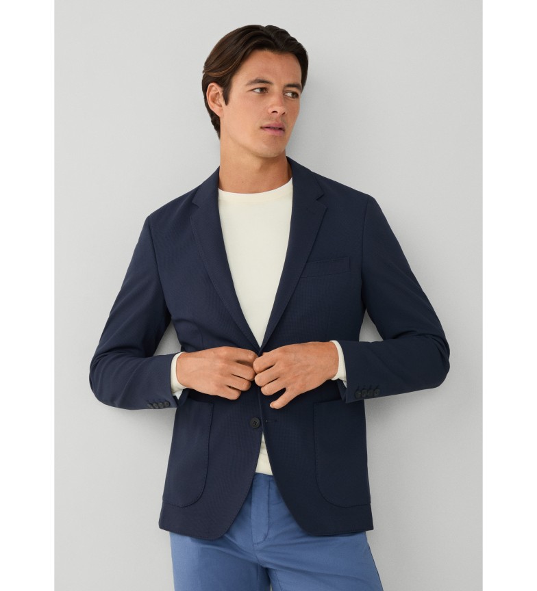 Hackett London Americana Texture marino