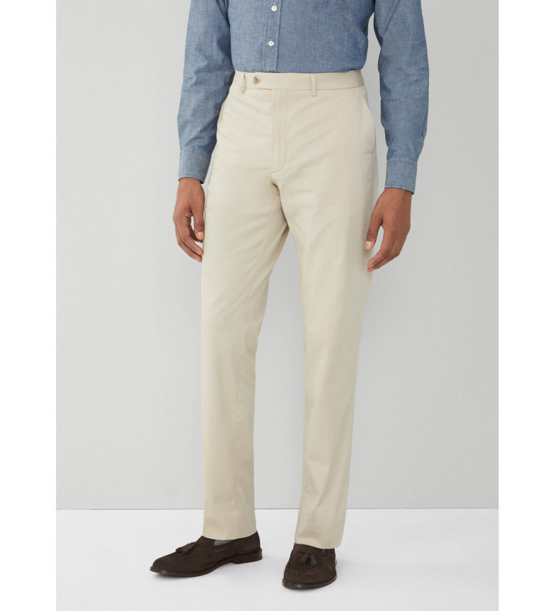 Hackett London Pantalón Chino Sanderson Clásico beige