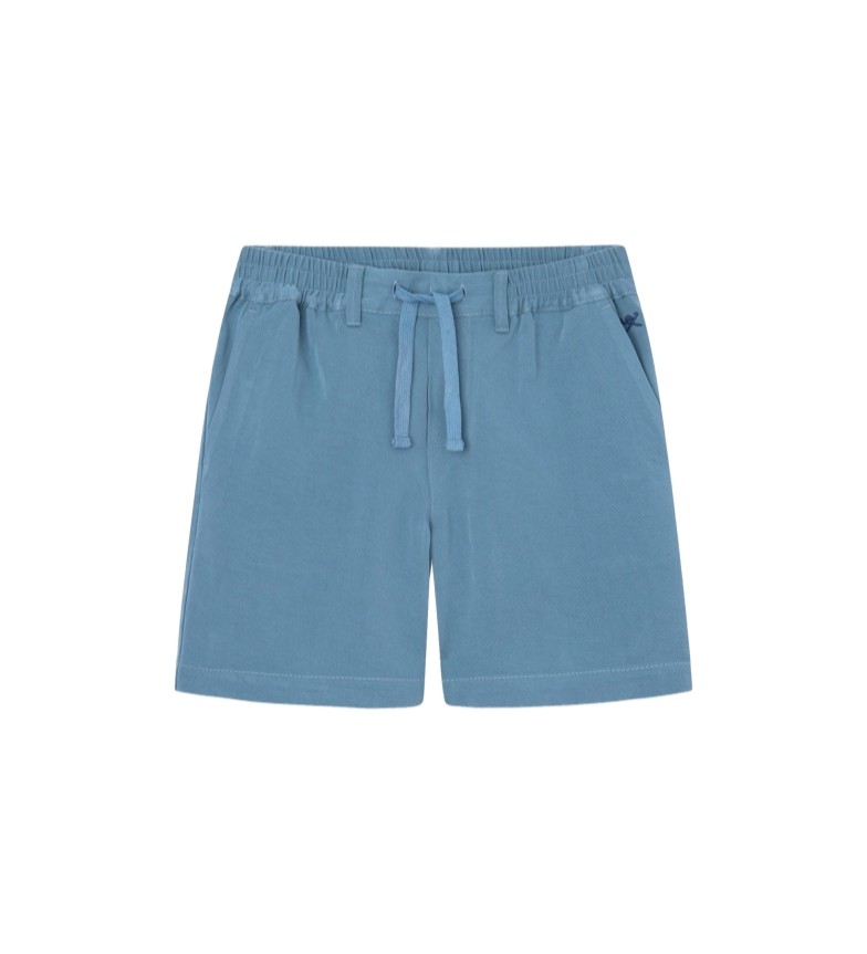 Hackett London Pantalón Corto Relax azul