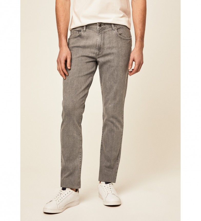 Hackett London Pantalón Powerflex gris