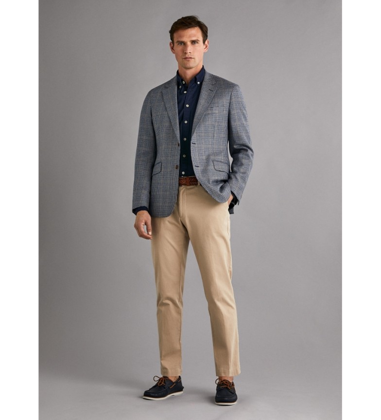 Hackett London Pantalón Sanderson Chino beige