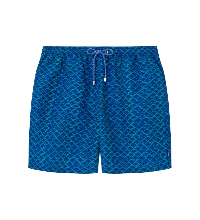 Hackett London Bañador Shell azul