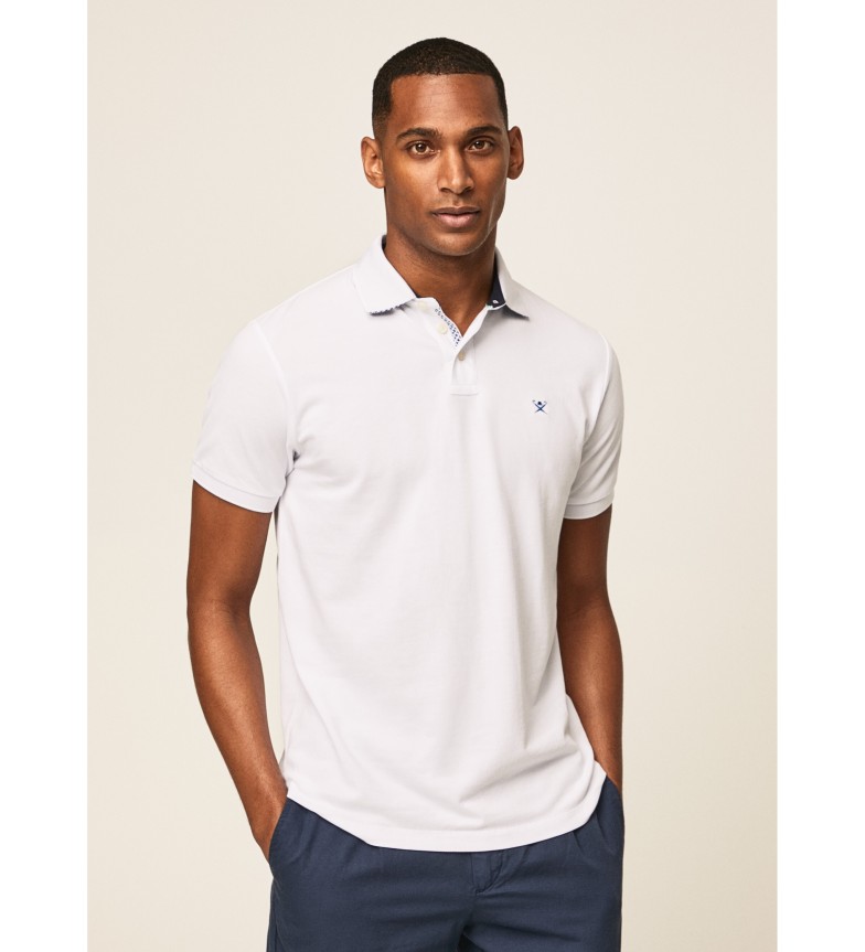 Hackett London Polo Algodón blanco
