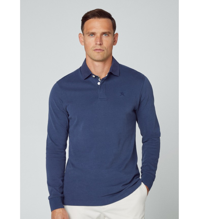 Hackett London Polo Trim Rugby marino