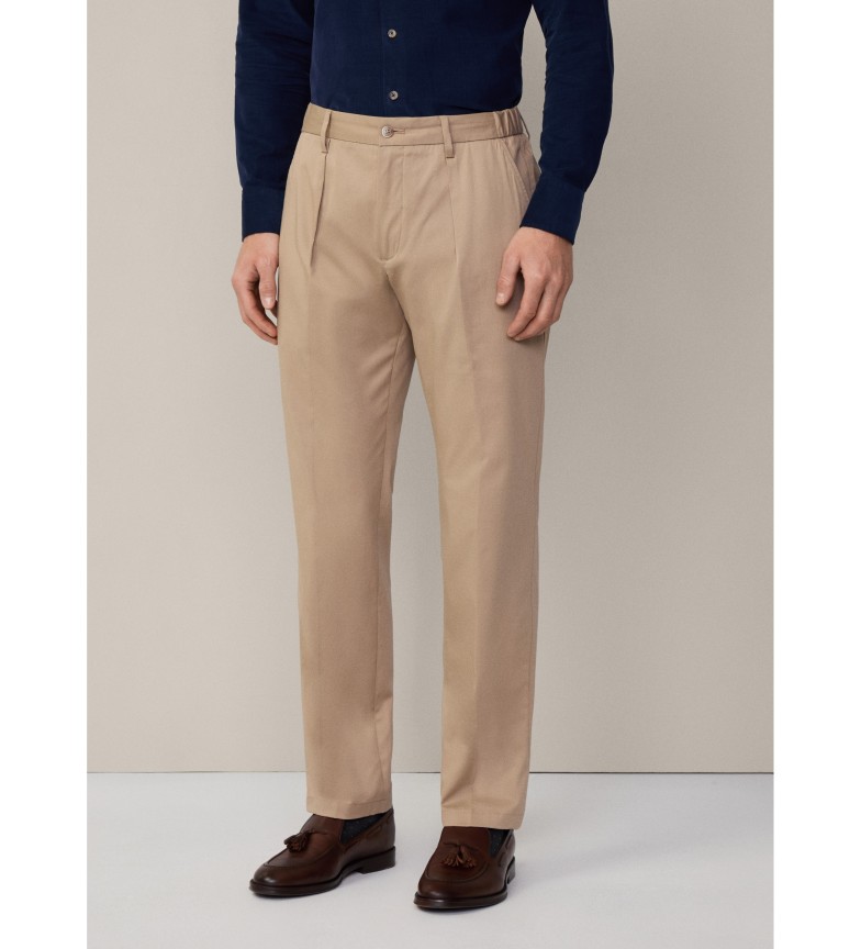 Hackett London Pantalón Drawcord beige