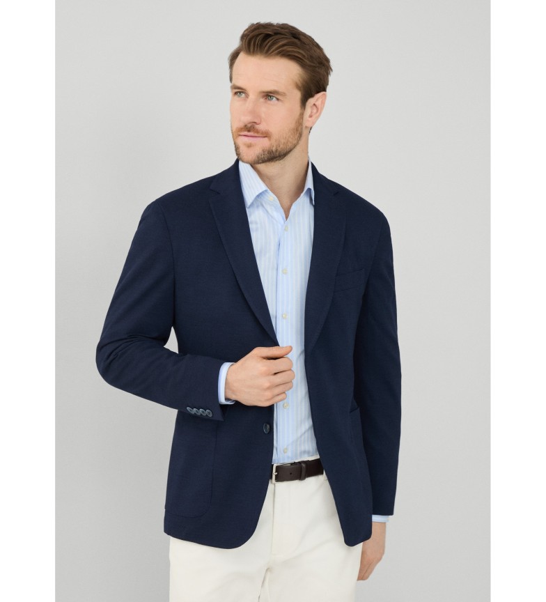 Hackett London Americana Ultra Pique marino