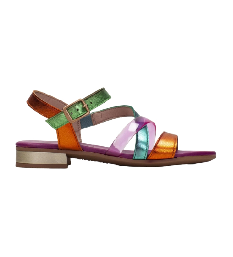 Hispanitas Sandalias de piel Lena multicolor