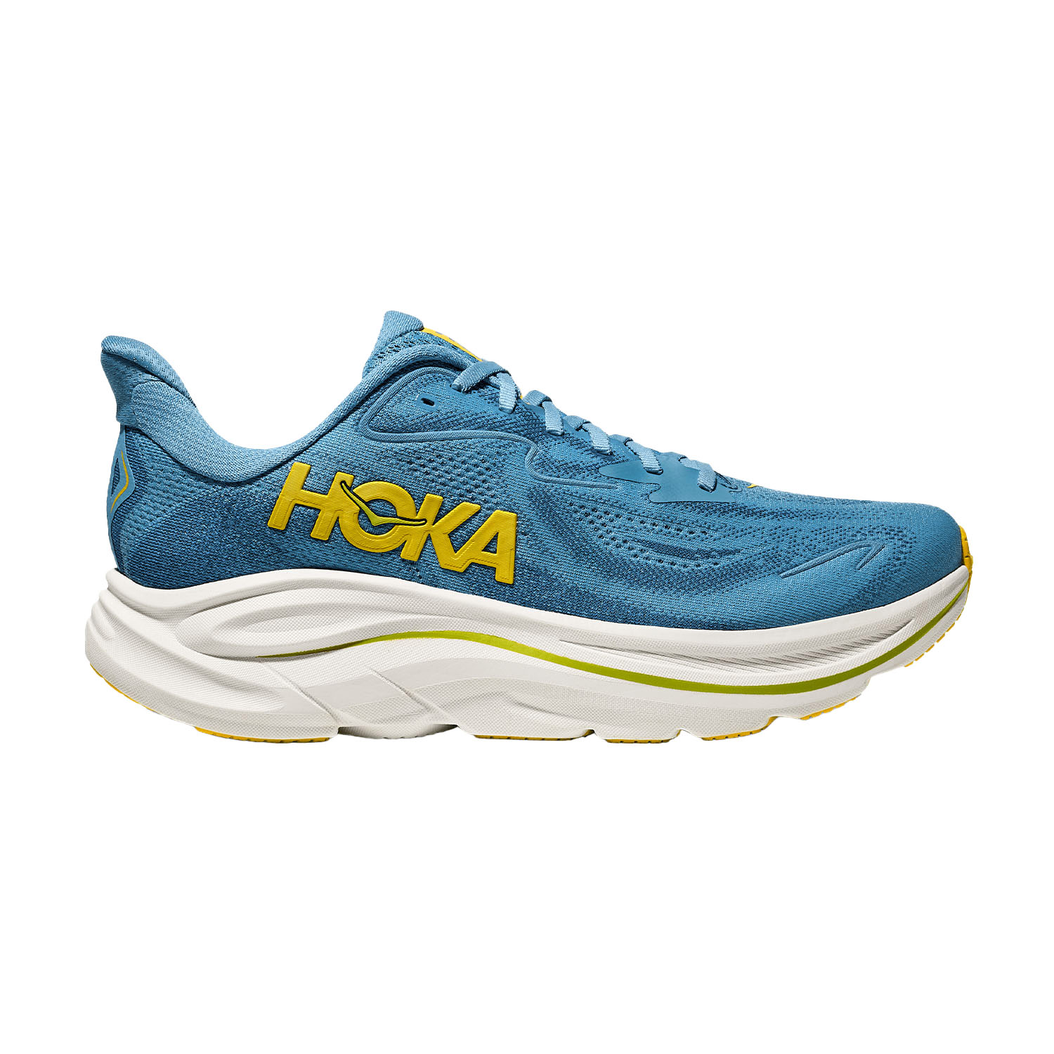 Hoka Clifton 10 Zapatillas Running Neutras Hombre Alpine Blue/Foggy Night