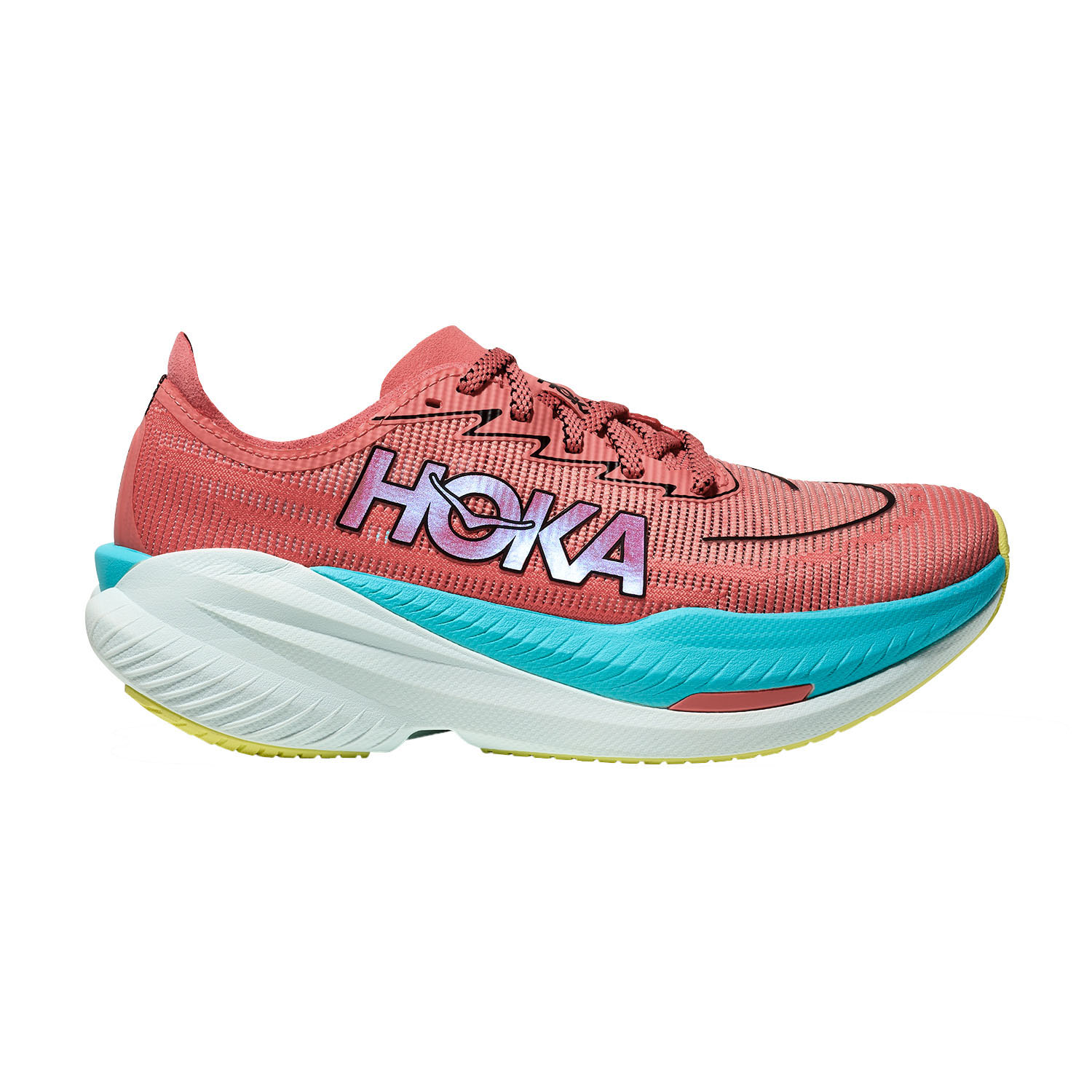 Hoka Mach X 2 Zapatillas Running Performance Hombre Grapefruit/Electric Coral