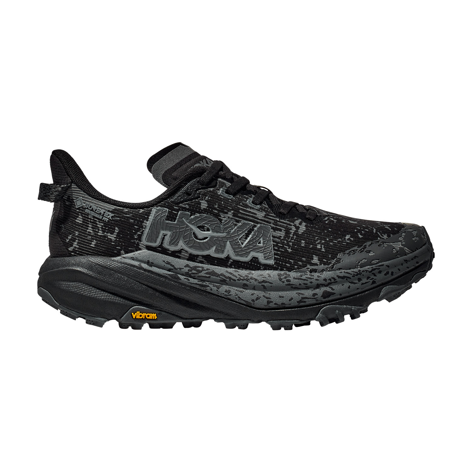 Hoka Speedgoat 6 GTX Zapatillas Trail Running Mujer Black/Outer Orbit