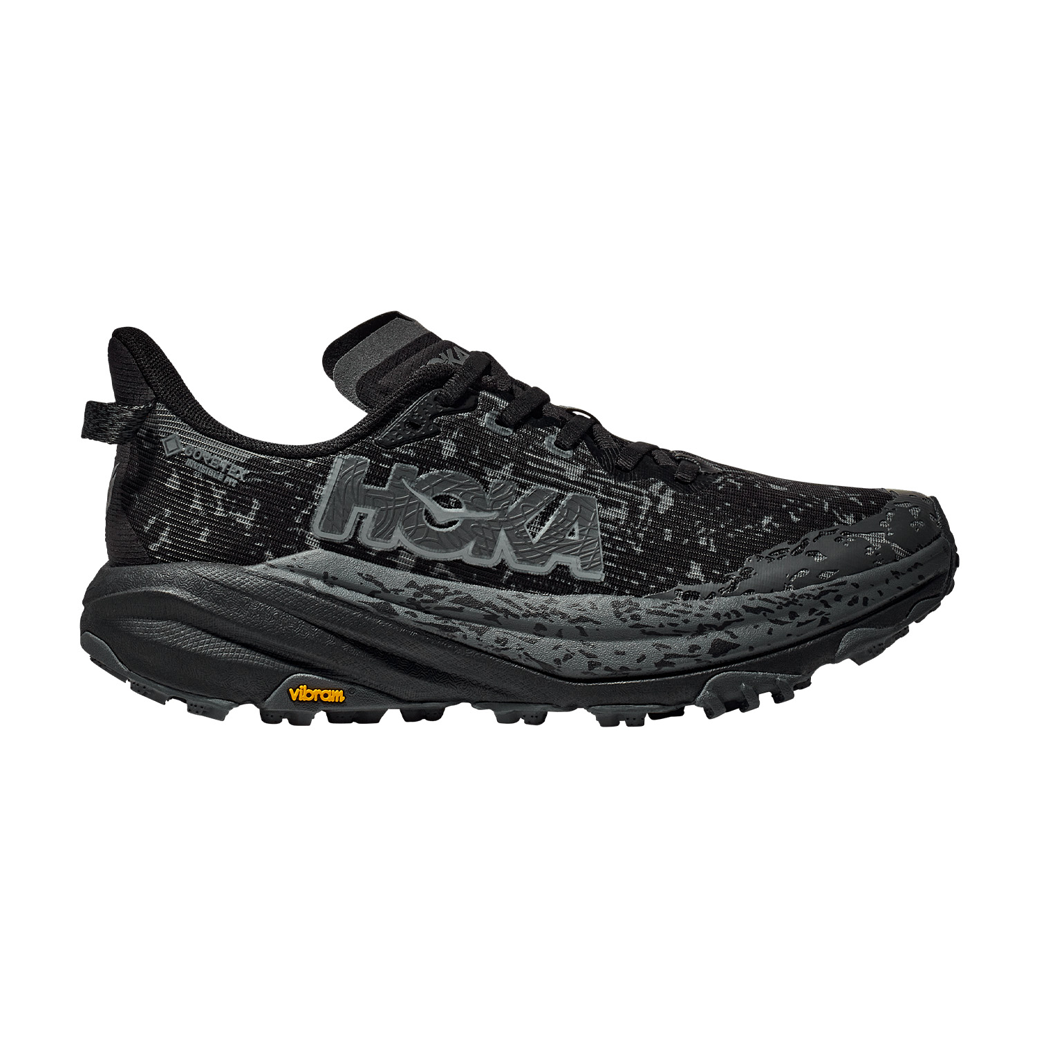 Hoka Speedgoat 6 GTX Zapatillas Trail Running Hombre Black/Outer Orbit