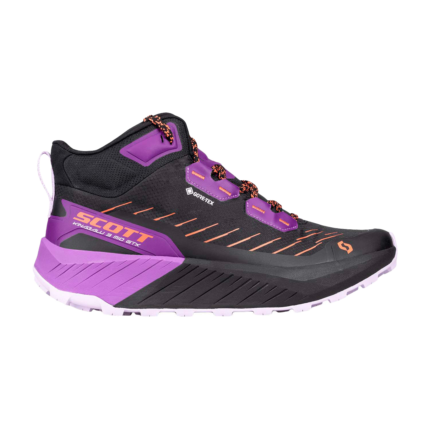 Scott Kinabalu 3 Mid GTX Zapatillas Outdoor Mujer Black/Vivid Purple