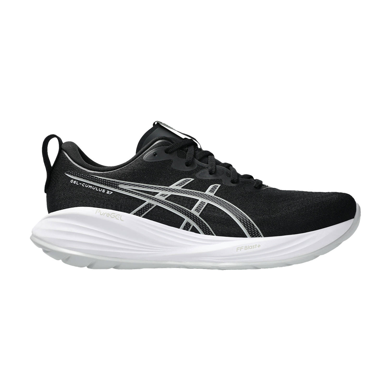 ASICS Gel Cumulus 27 Zapatillas Running Neutras Hombre Black/Concrete
