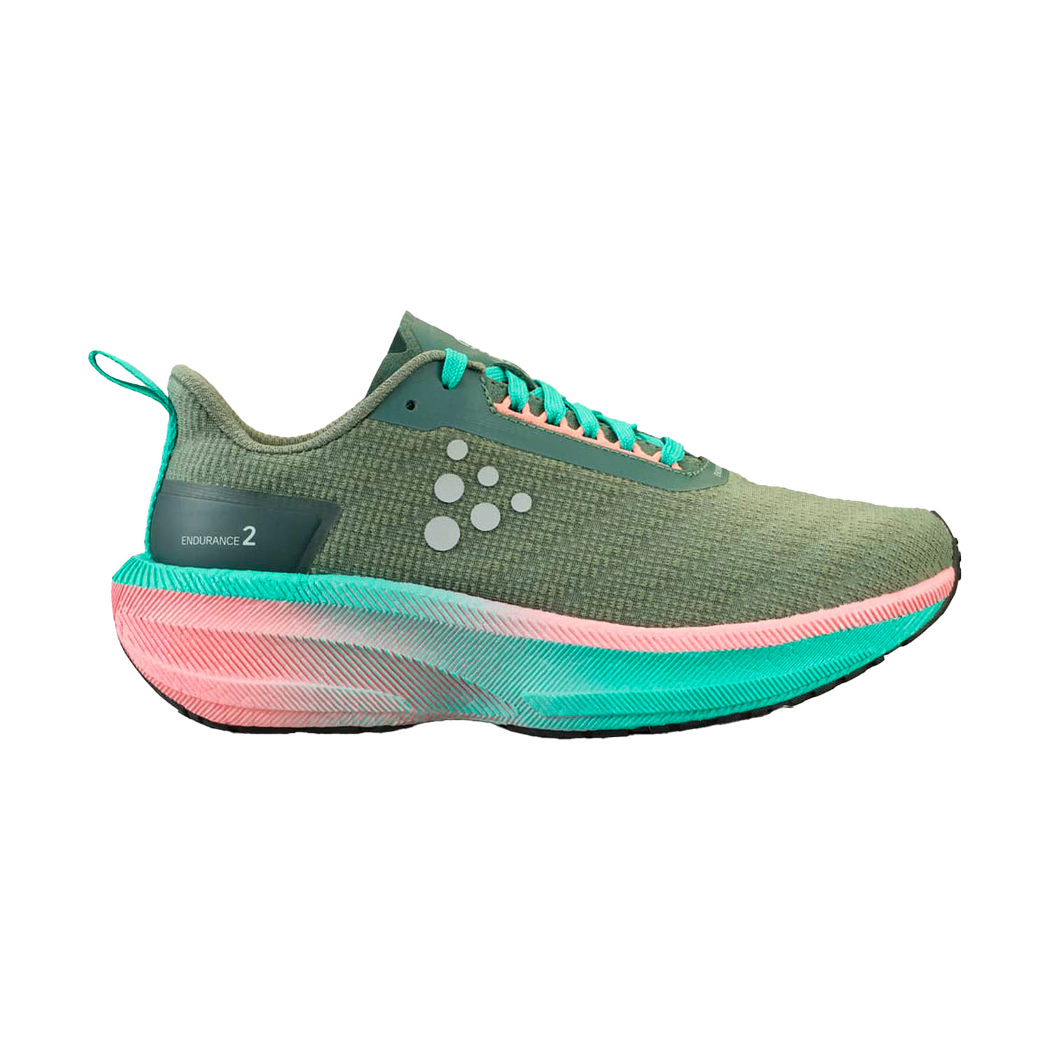 Craft Pro Endurance 2 Zapatillas Running Neutras Mujer Leaf/Eon
