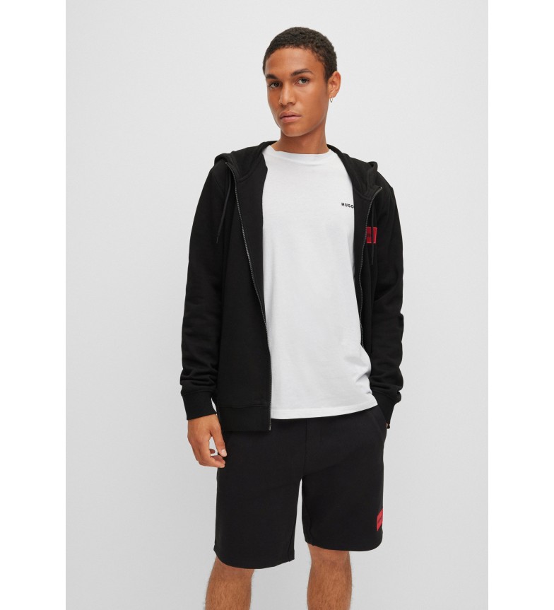 HUGO Sudadera Daple negro