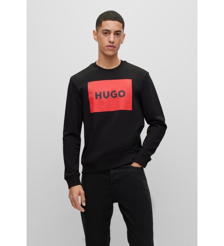HUGO Sudadera Duragol negro