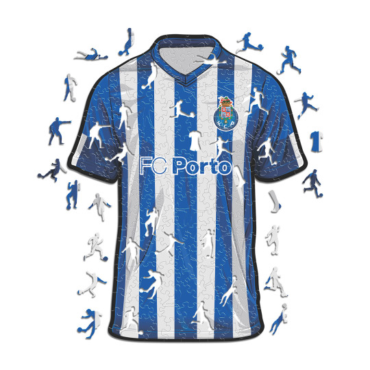 ICONIC PUZZLES Fc Porto Jersey Puzzle Madera (150 Piezas) blue