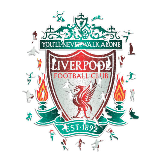 ICONIC PUZZLES Liverpool Fc Puzzle Madera (150 Piezas) red
