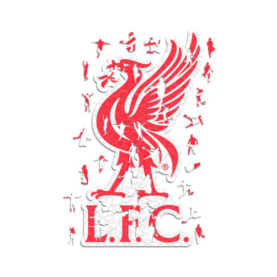 ICONIC PUZZLES Liverpool Puzzle Mader (150 Piezas) red