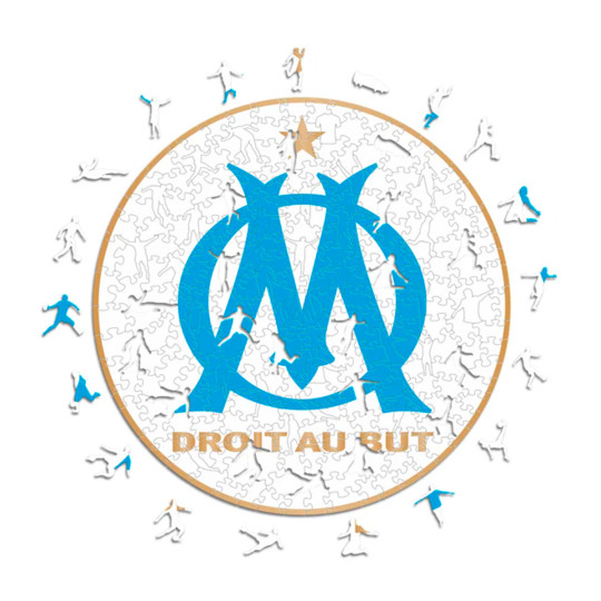 ICONIC PUZZLES Marsella Puzzle Madera (150 Piezas) white