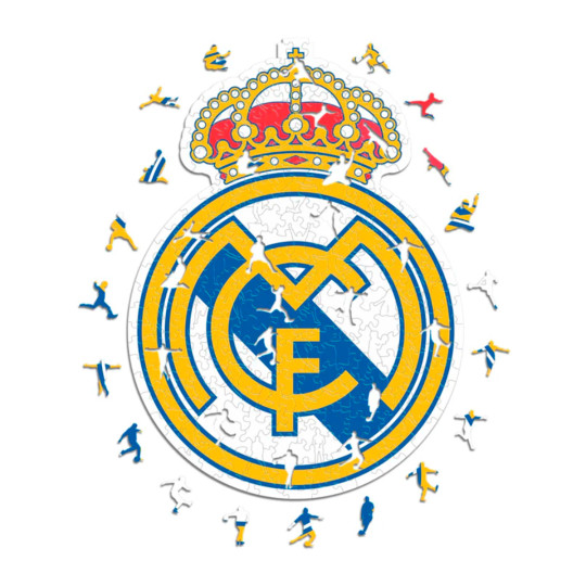 ICONIC PUZZLES Real Madrid Cf Puzle Madera (150 Piezas) white