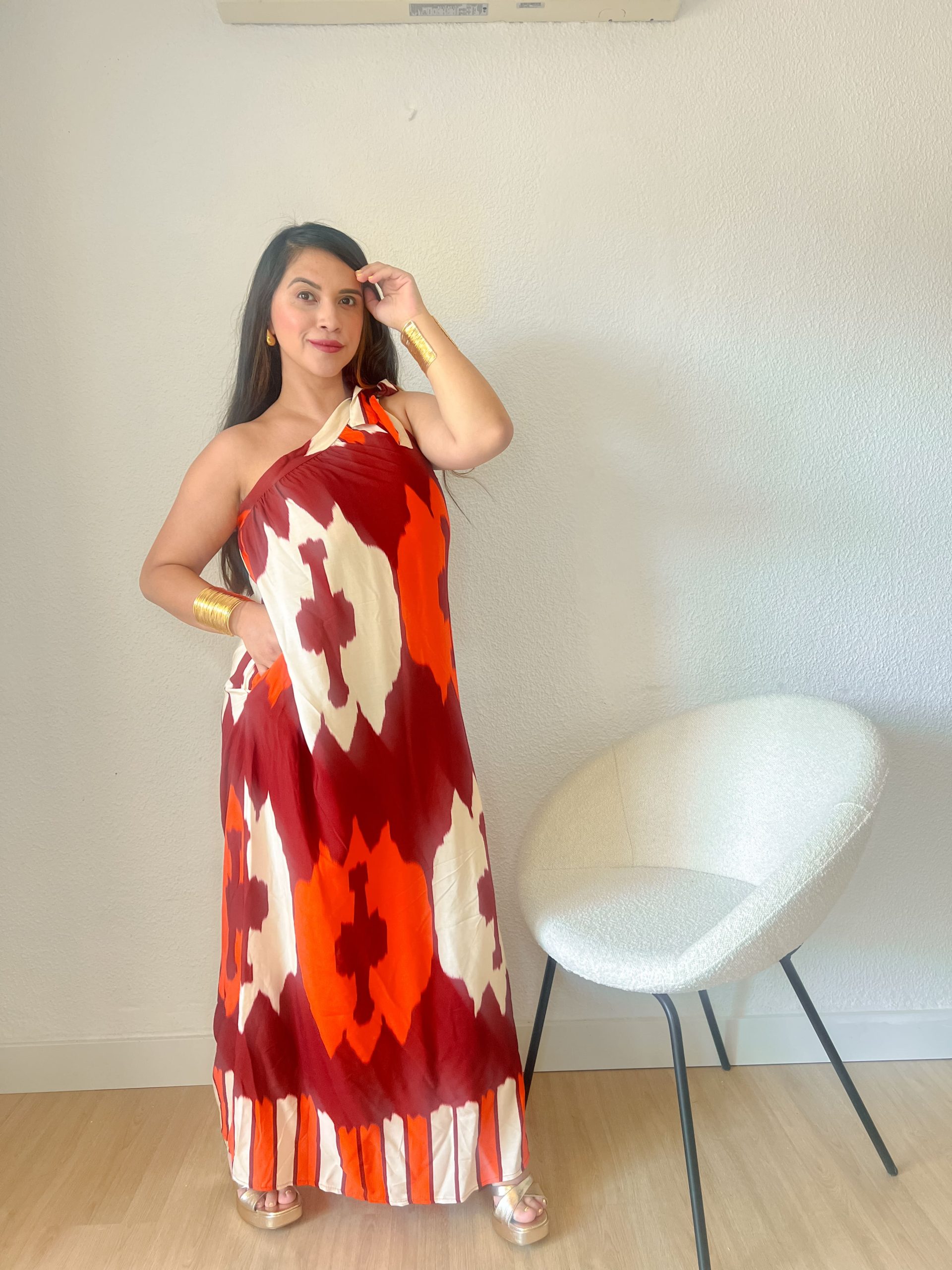 Vestido Cristina   estampado