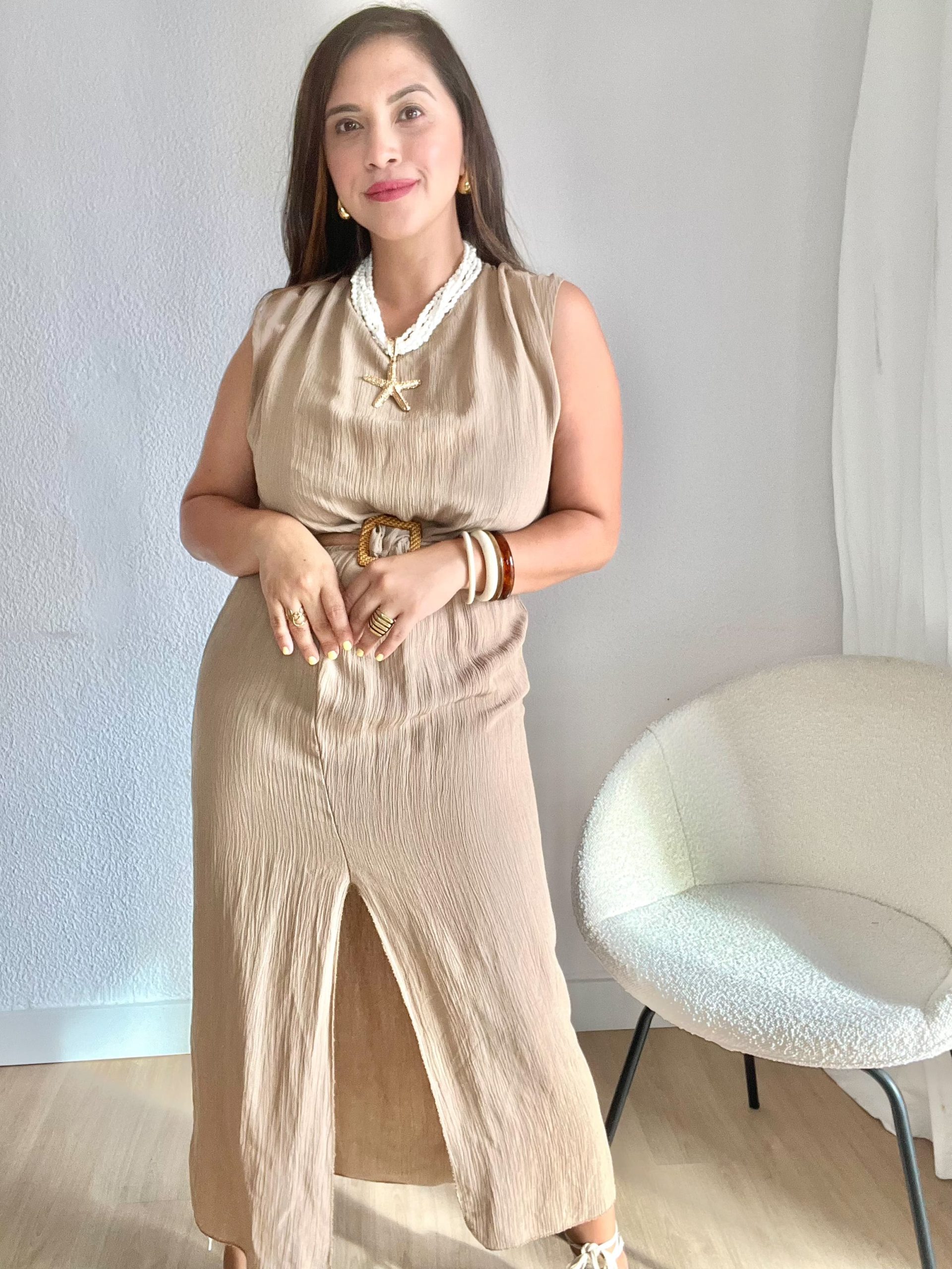 VESTIDO LARGO ARO TROPIC