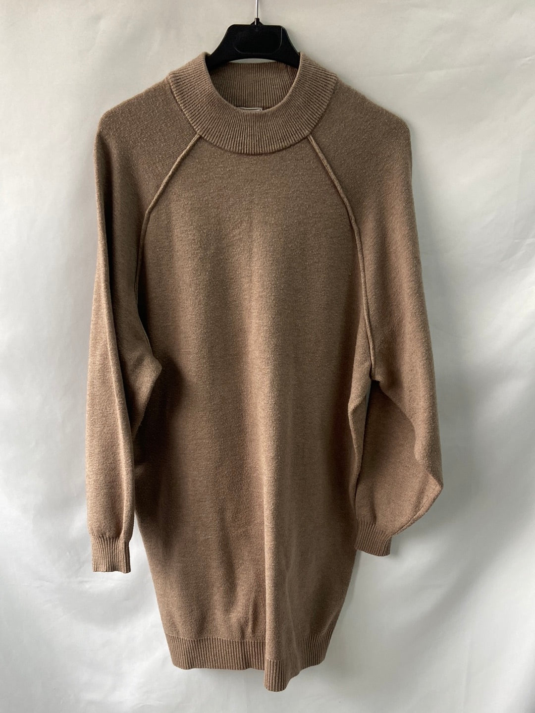 PIMKIE.Vestido camel punto T.s