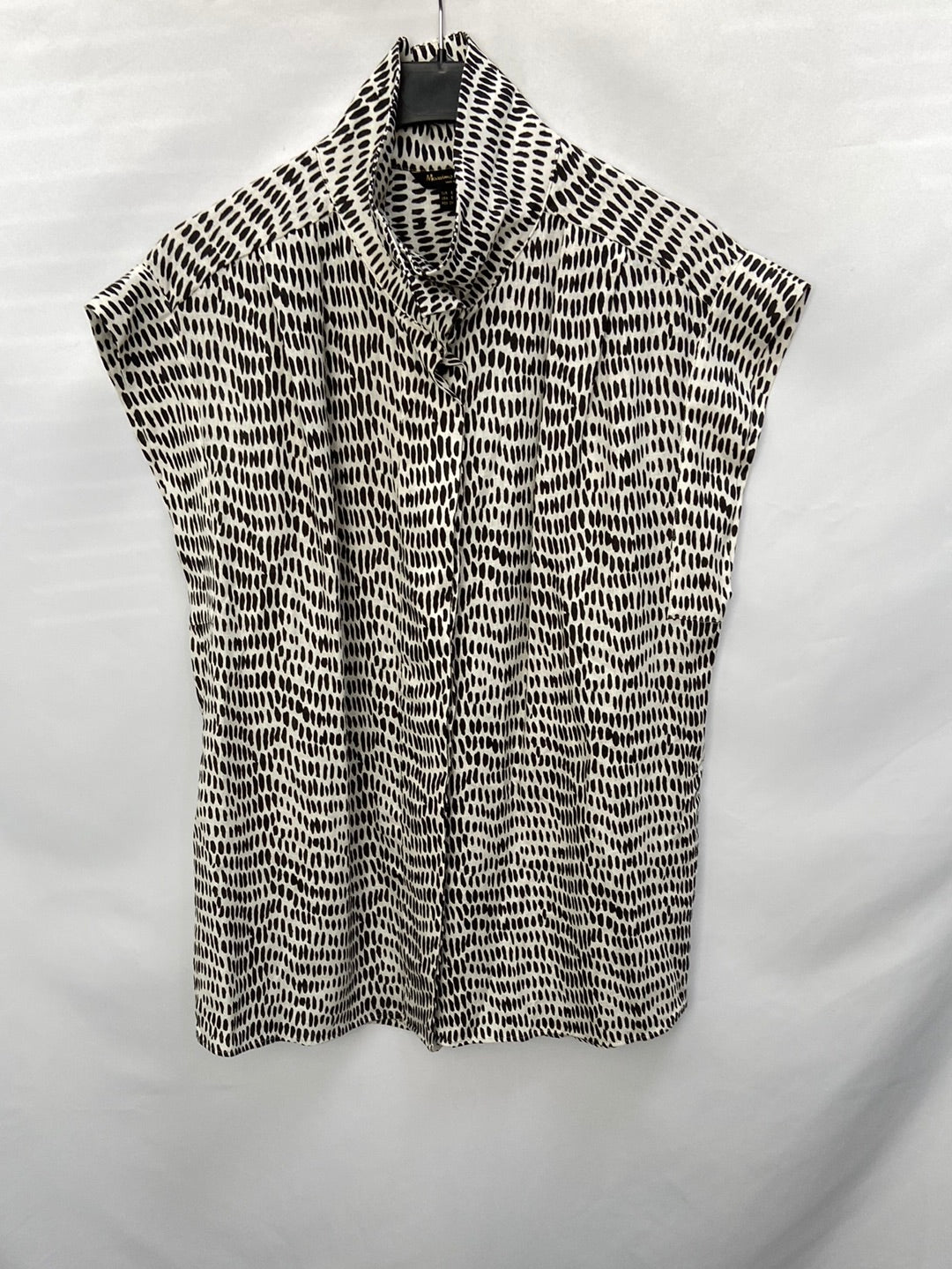 MASSIMO DUTTI.Top oversized estampado T.s