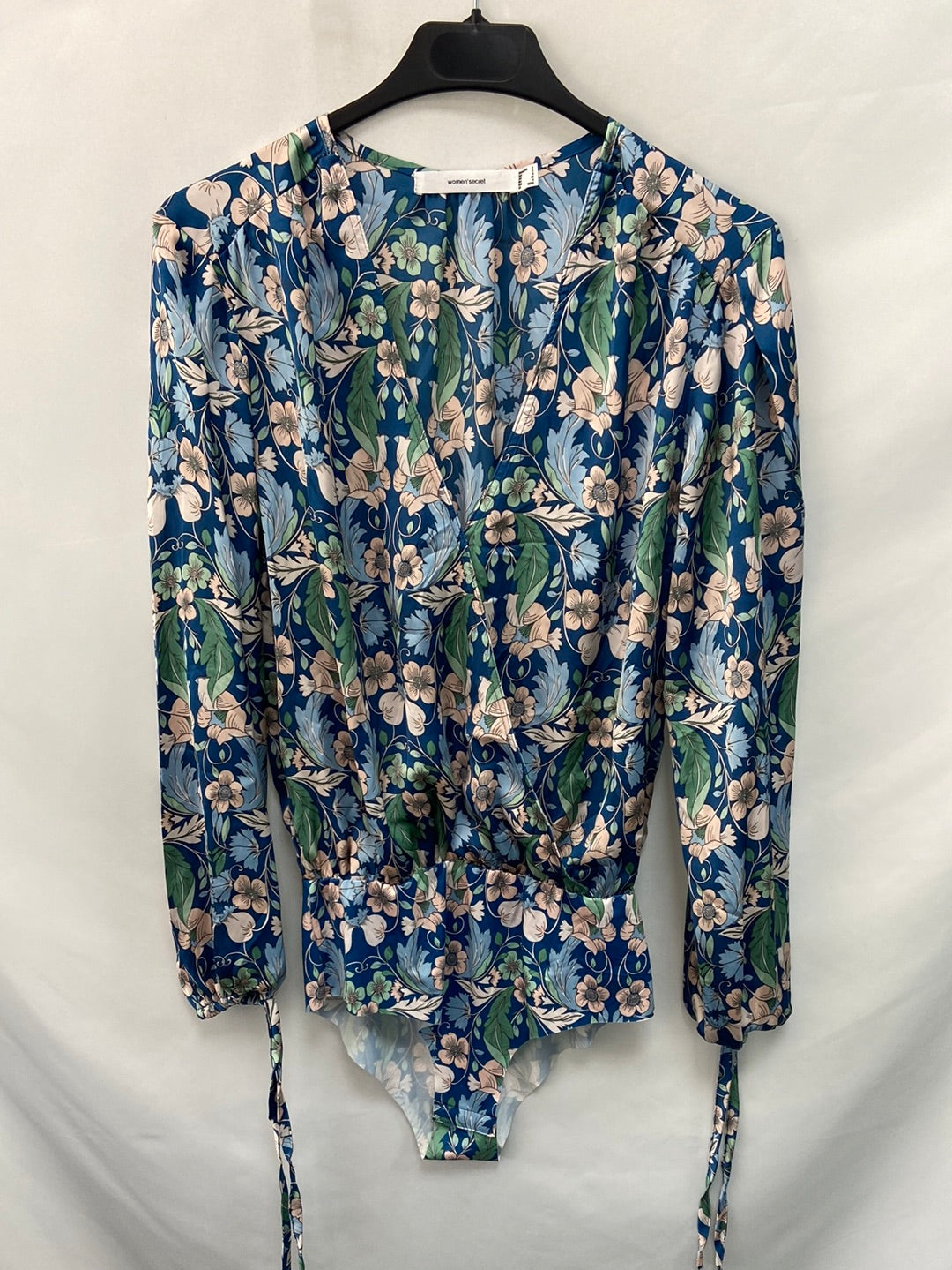 WOMEN’SECRET. Body azul flores T.s