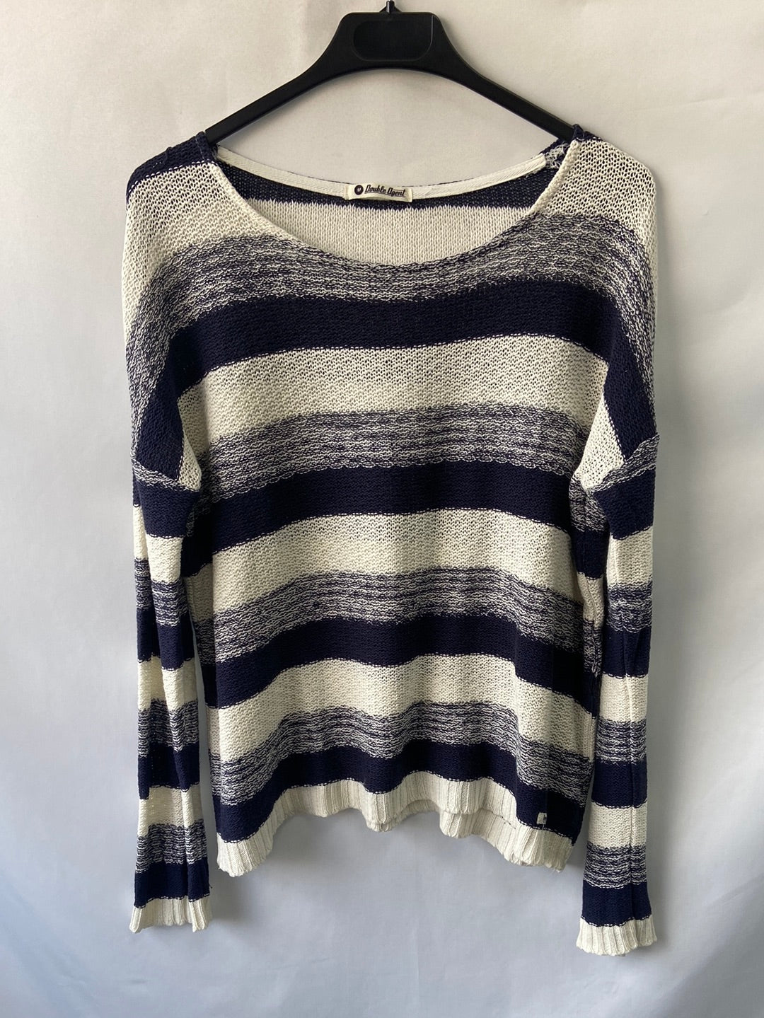 DOUBLE AGENT.Jersey entretiempo rayas T.m