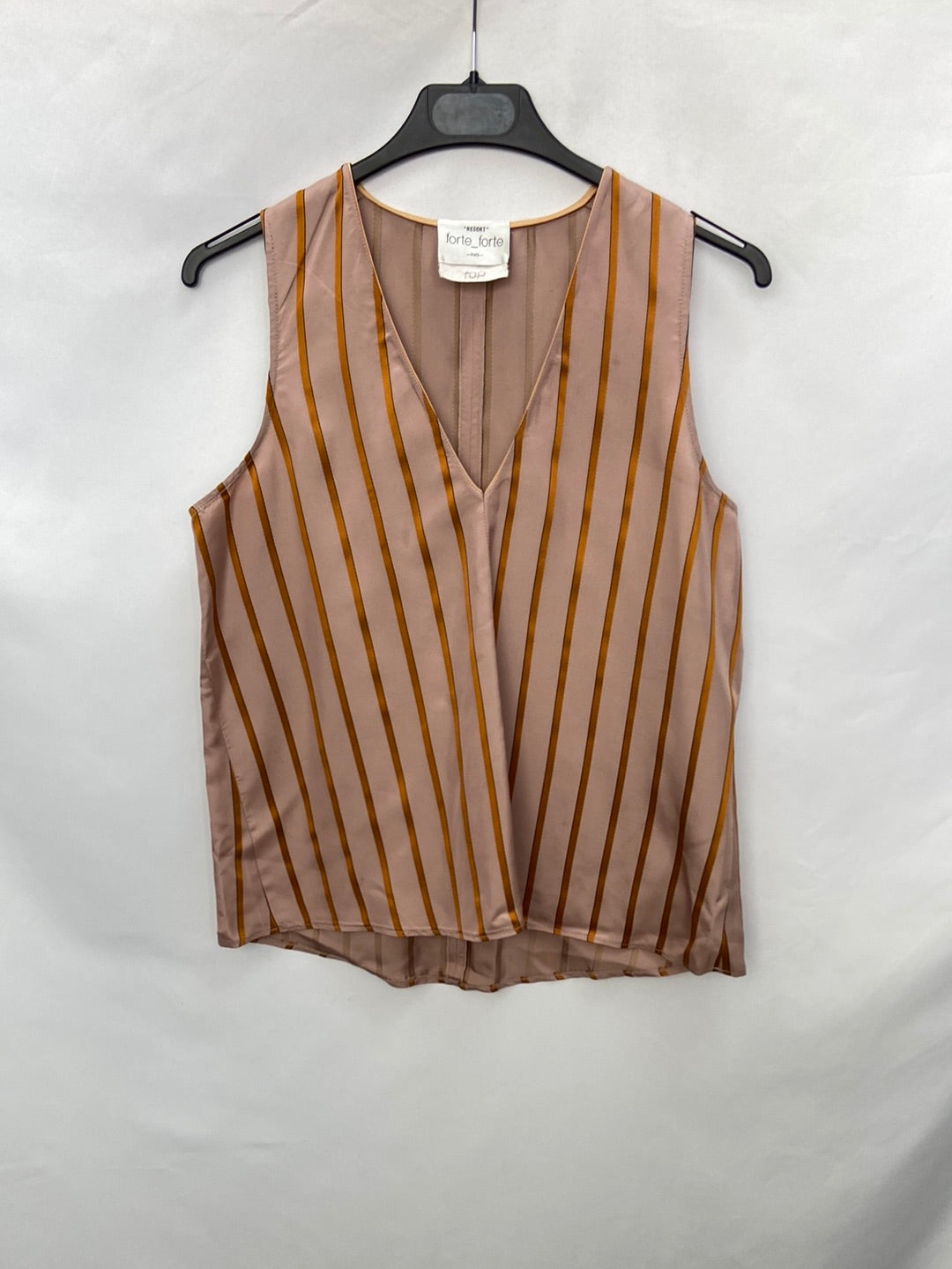 FORTE_FORTE. Top rayas sin mangas T..xs