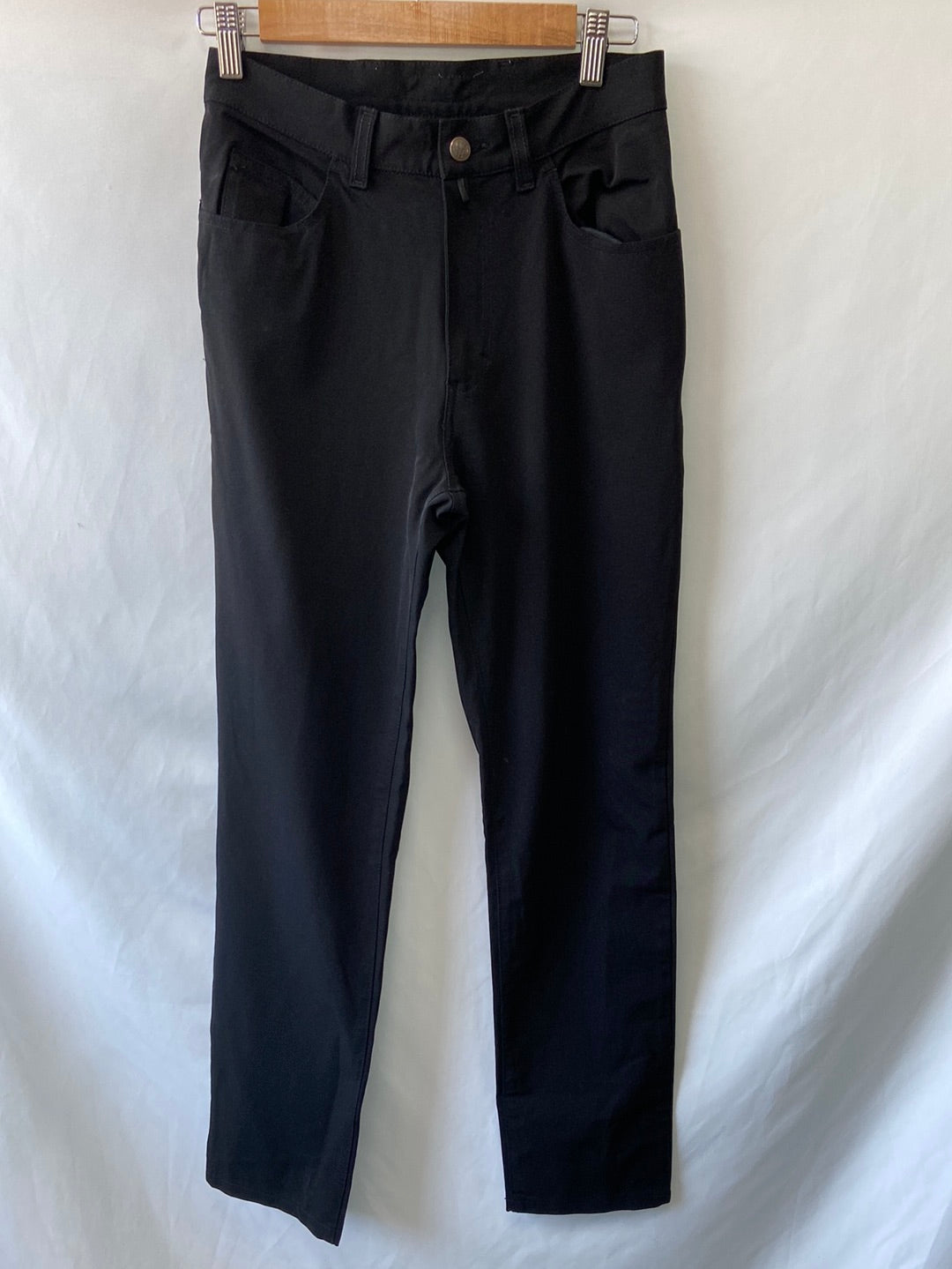 MARITHÉ. Pantalón negro tejido leggins T.40