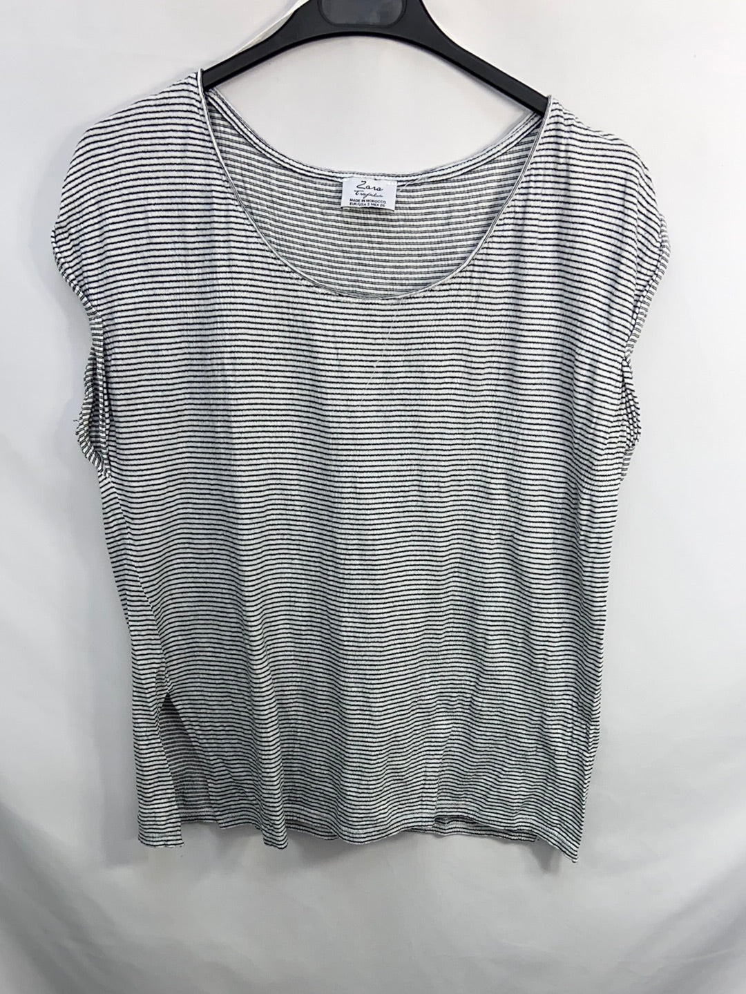 ZARA.Camiseta rayas T.s