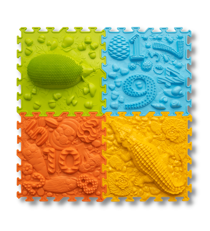 Alfombra sensorial Escuela en el Bosque