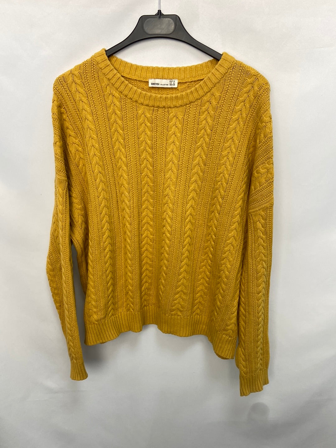 OKEYSI.Jersey amarillo ochos T.M