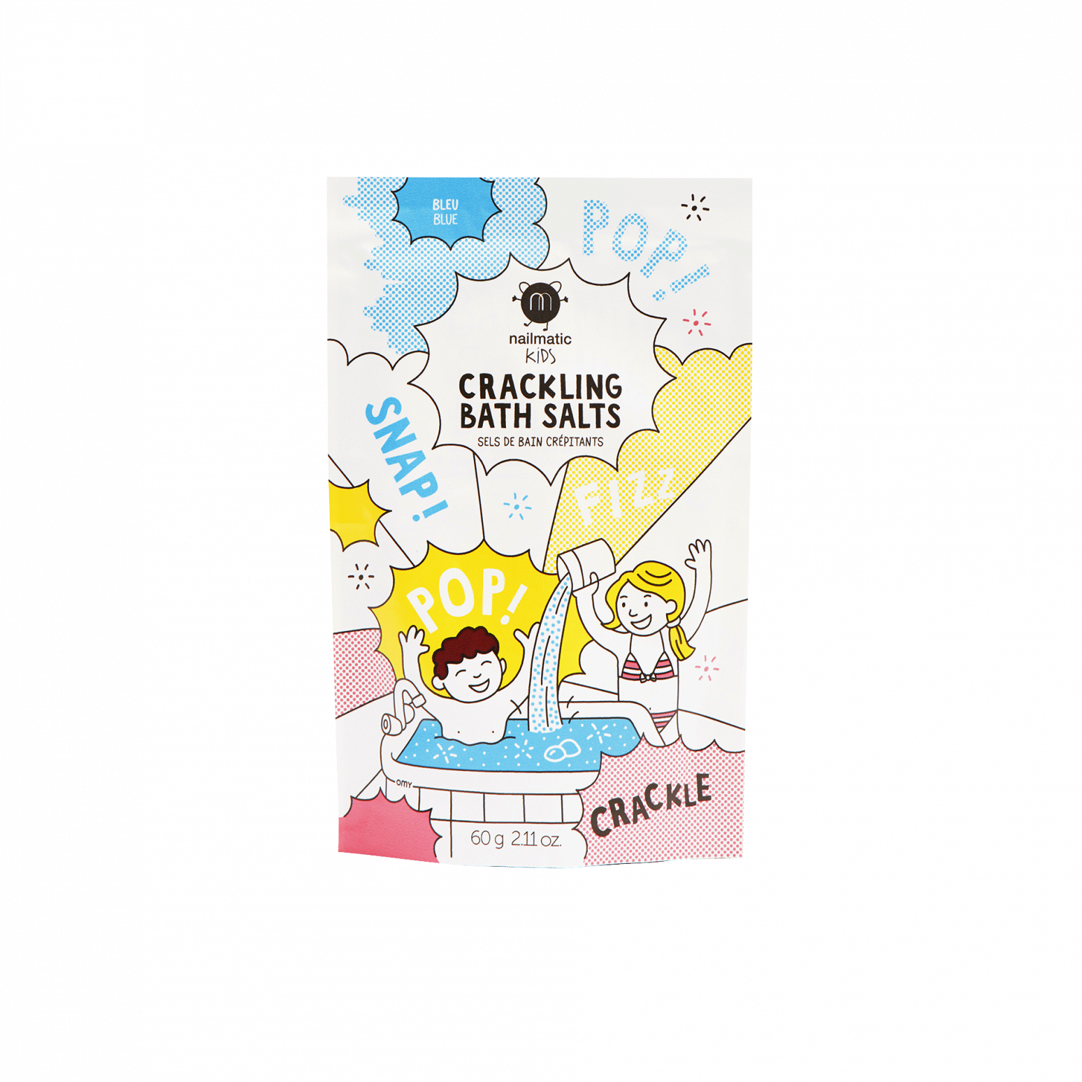 Sales de Baño peta-zeta Crackling Nailmatic Blues