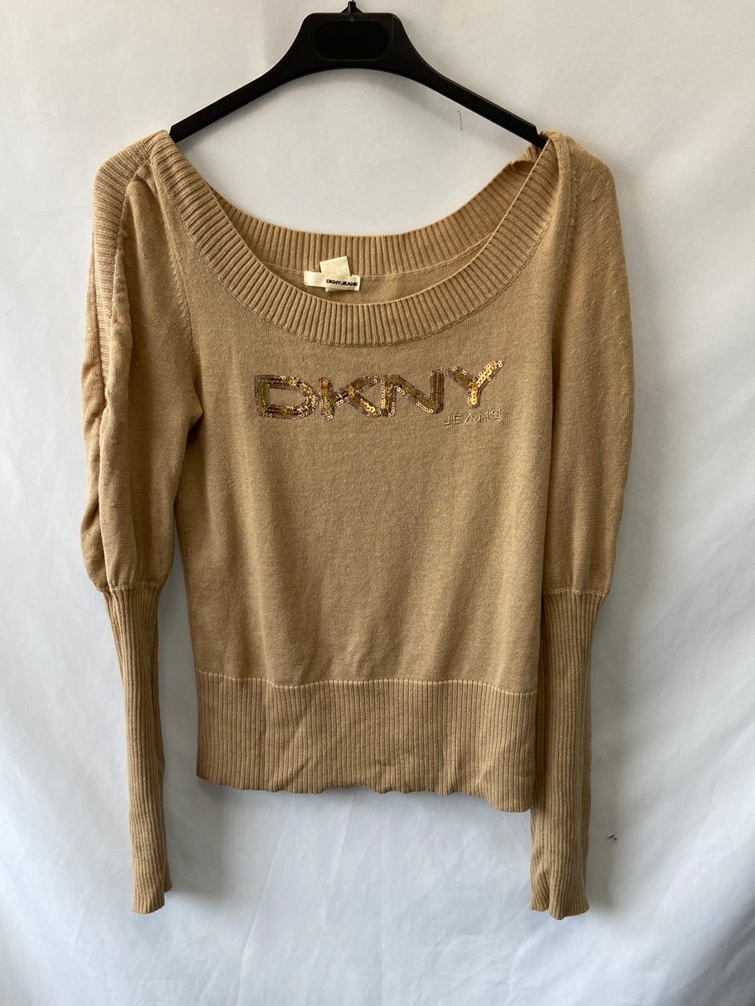 DNKY JEANS. Jersey lentejuelas "DNKY" T.xs