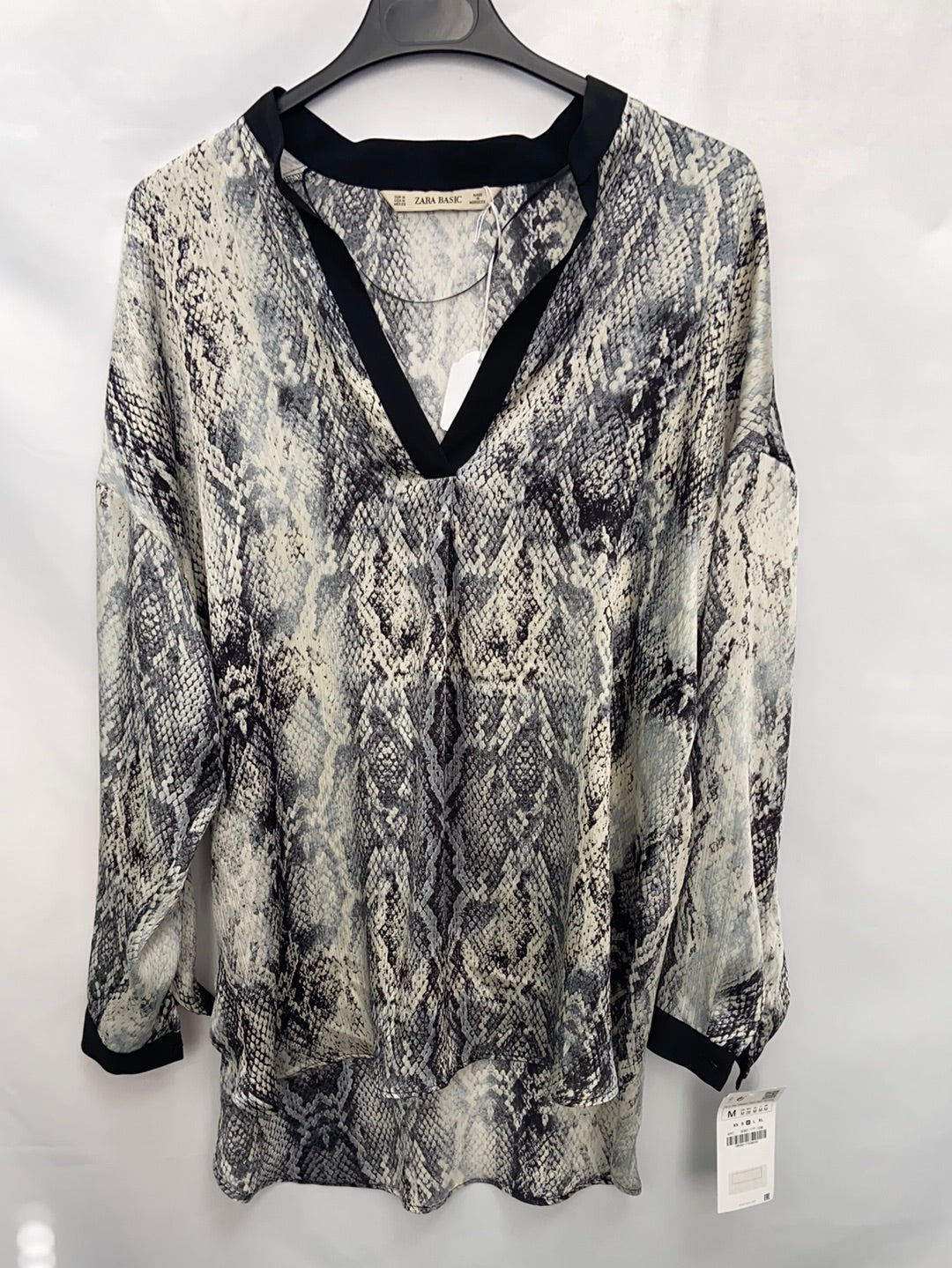 ZARA. Blusa animal print T.m