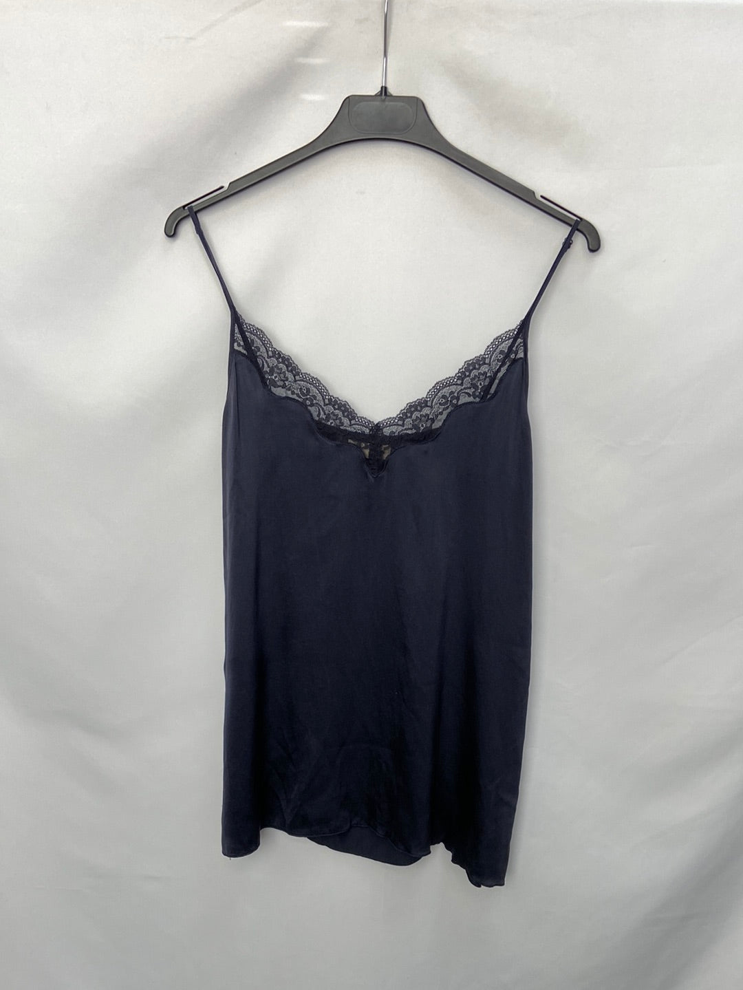 TCN.Lencero azul marino seda T.XS