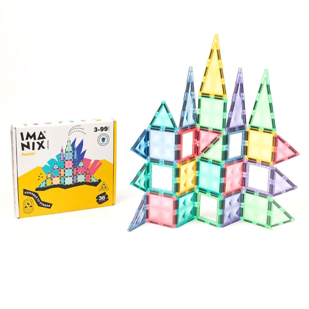 Imanix Pastel 36 piezas Braintoys