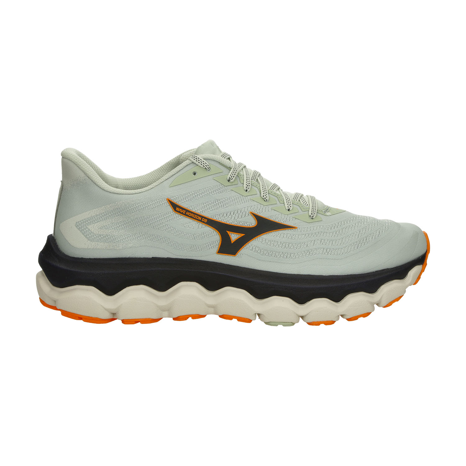 Mizuno Wave Horizon 8 Zapatillas Running Estables Hombre Mercury/Baritone Blue/Tangelo