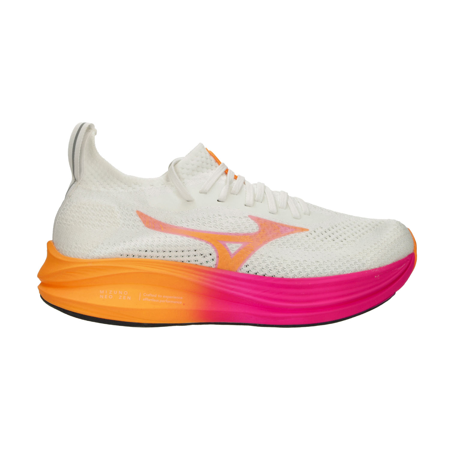 Mizuno Neo Zen Hanabi Zapatillas Running Performance Hombre White/Tang Orange/Pink Tetra