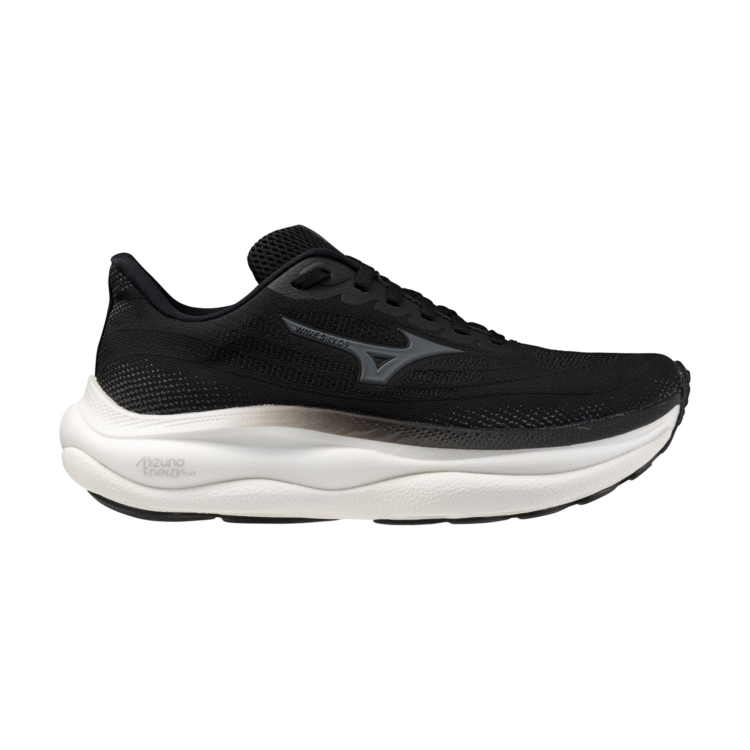 Mizuno Wave Sky 9 Zapatillas Running Neutras Mujer Black/Metallic Gray/Quiet Shade