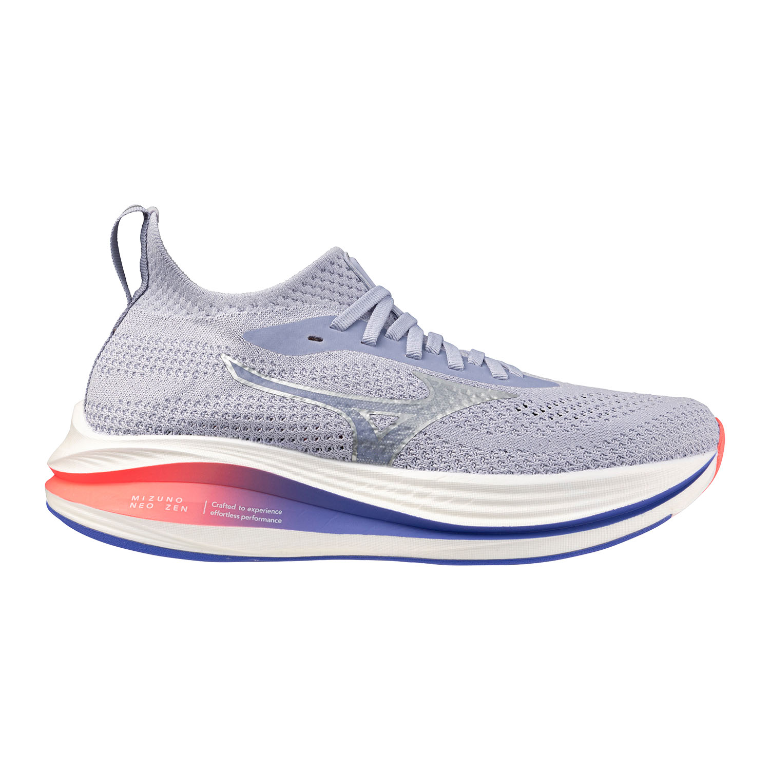 Mizuno Neo Zen Zapatillas Running Performance Mujer Icelandic Blue/Silver/Striking Coral