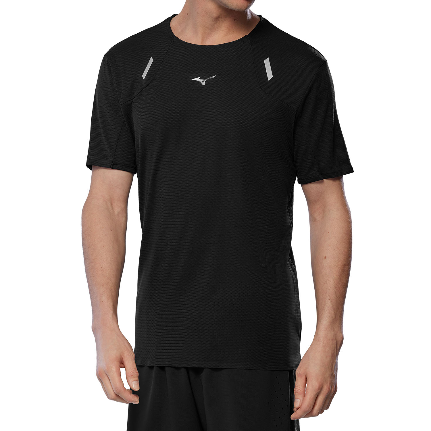 Mizuno Tech Light Camiseta Black