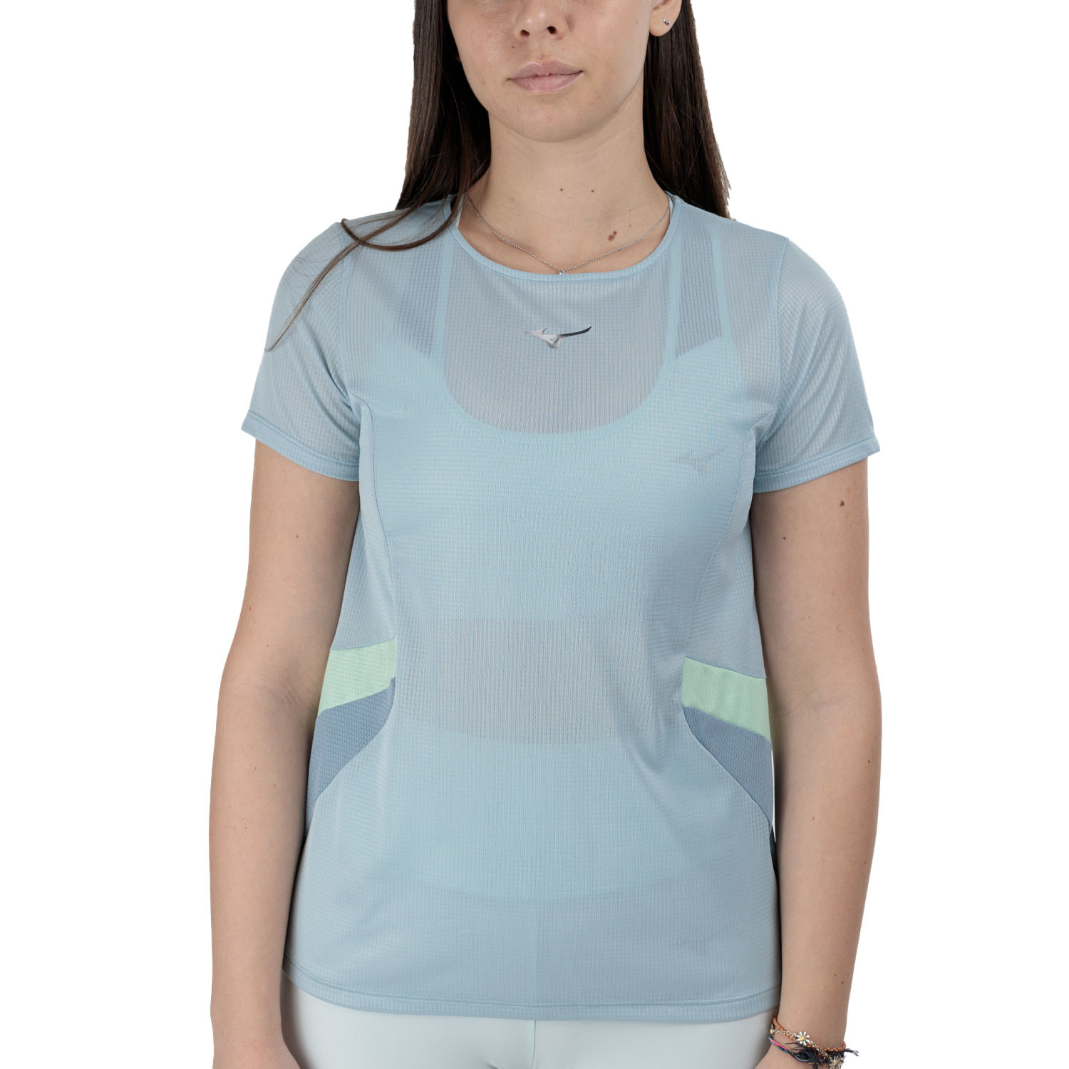 Mizuno DryLite Camiseta Cloud Blue