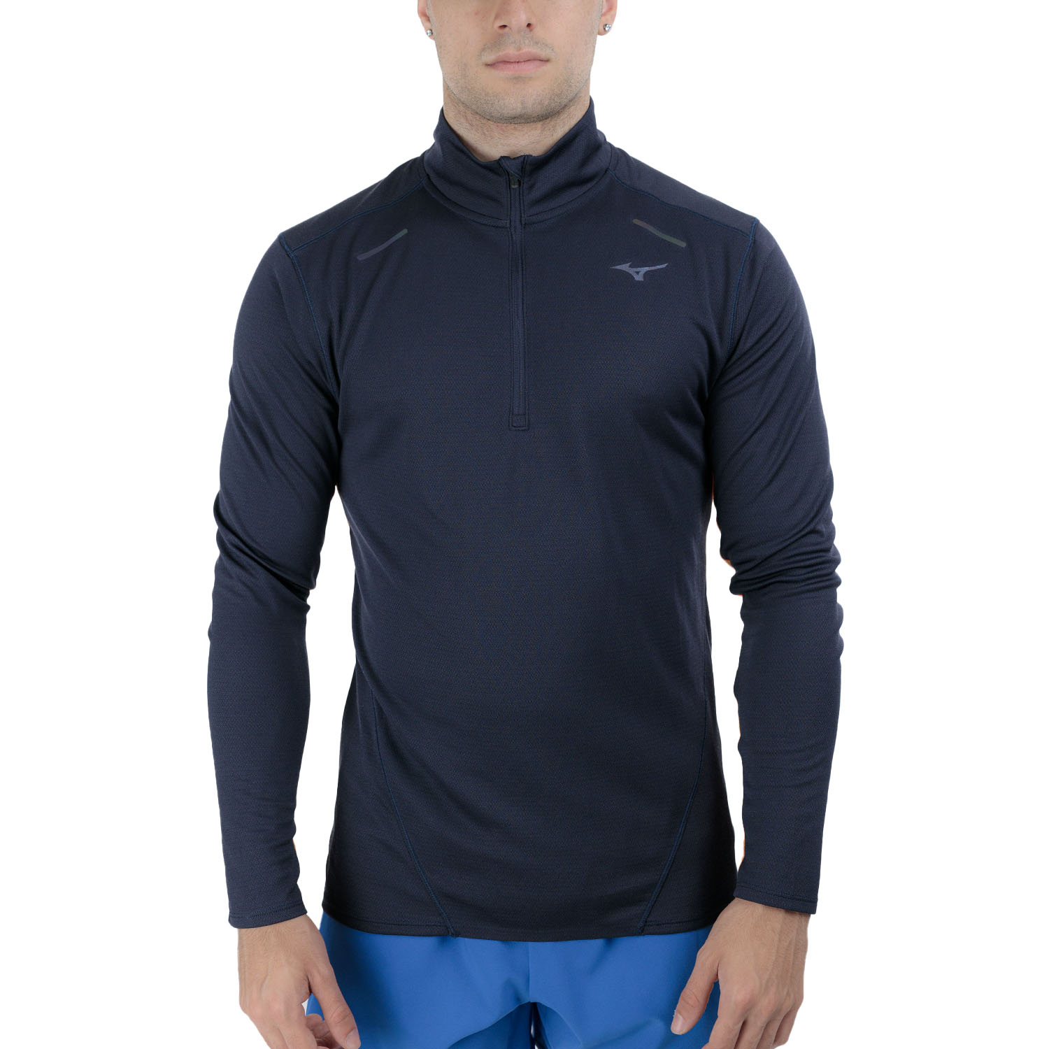 Mizuno Tech Thermal Charge Camisa Baritone Blue